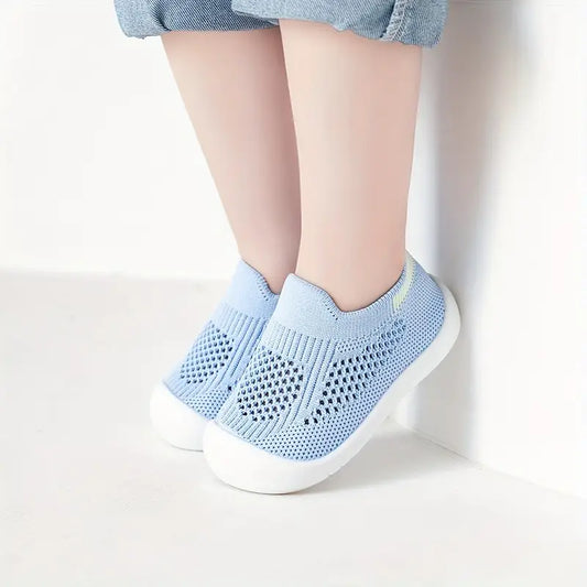 Chaussure Premier Pas Bébé – Antidérapante, Souple et Confortable