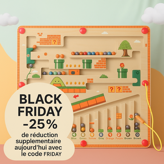 Monde Magnétique Montessori – Jeu Éducatif 3-en-1