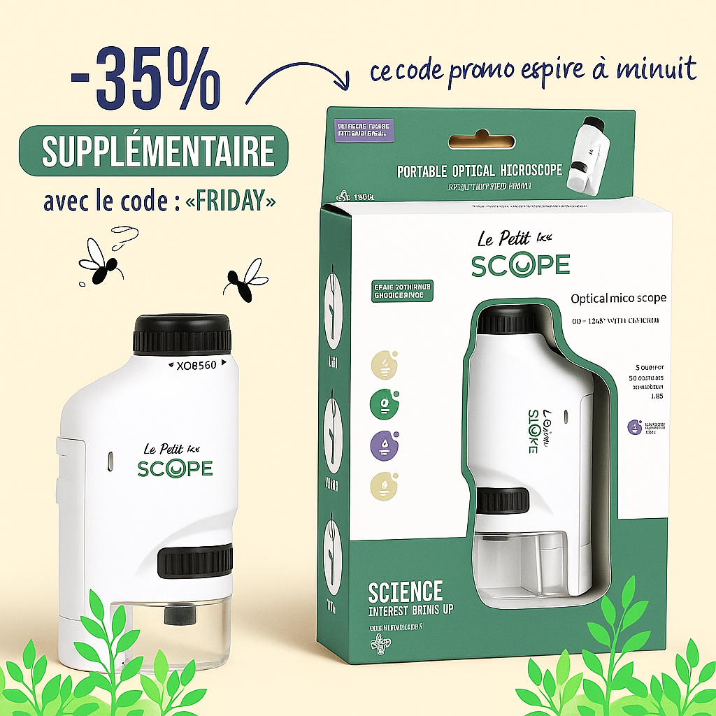 Le Petit Scope™ | Microscope de Poche