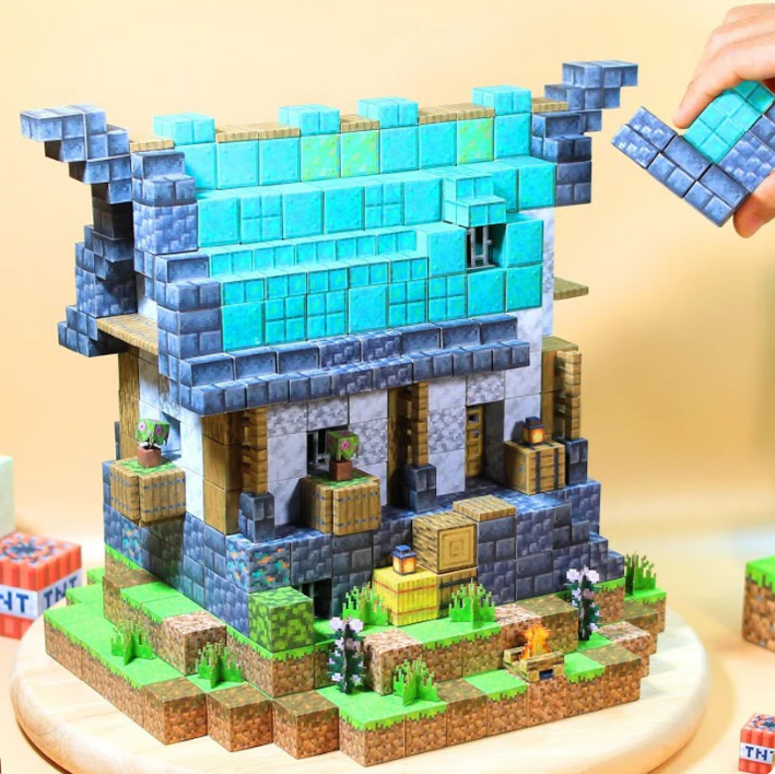 Bloc Magnétique pour enfant - PixelCraft