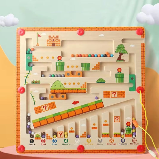 Monde Magnétique Montessori – Jeu Éducatif 3-en-1