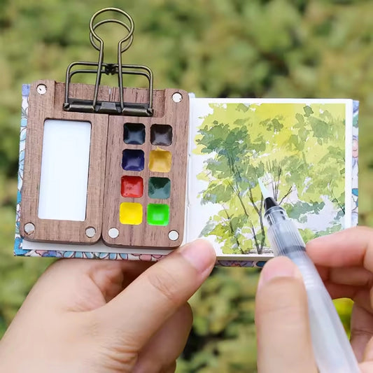 Kit d'aquarelle miniature